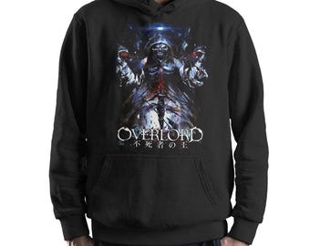 Blusa com capuz e moletom Overlord Ainz Ooal / Tamanhos unissex (VRL-764330)