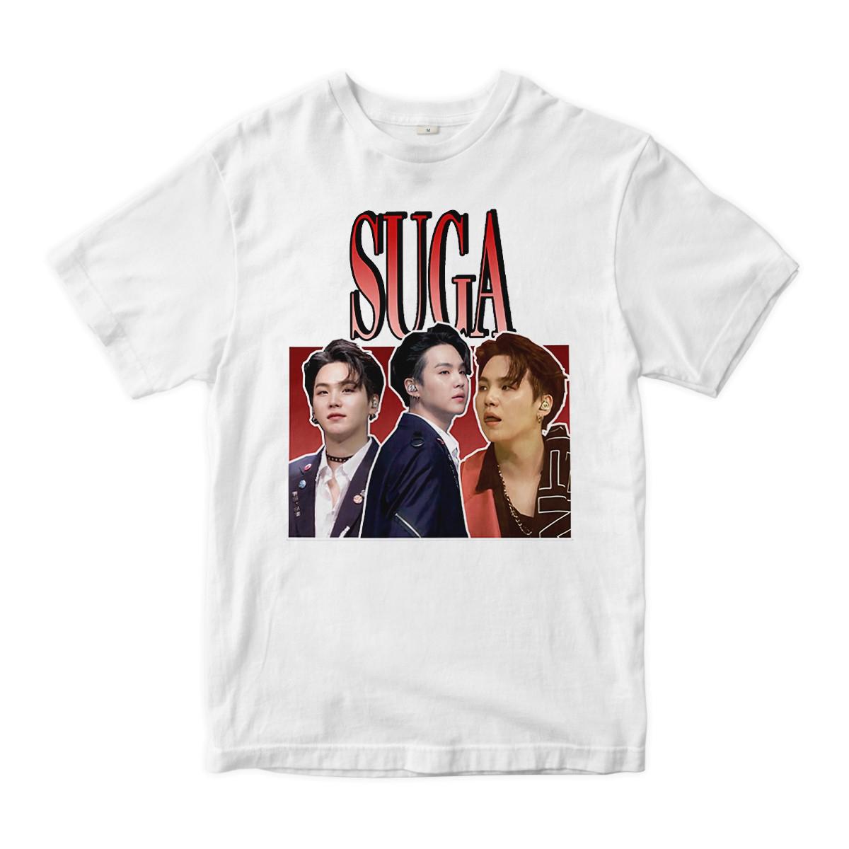 Suga K-POP T-shirt, Men's and Women's Sizes (87123) - Etsy