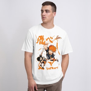 Haikyu Shoyo Hinata and Tobio Kageyama T-Shirt, Men&#39;s and Women&#39;s Sizes (HIK-630111)