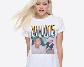 BTS RM Idol T-shirt I Know What I Am Rap Lyrics, K-pop Fashion Tee