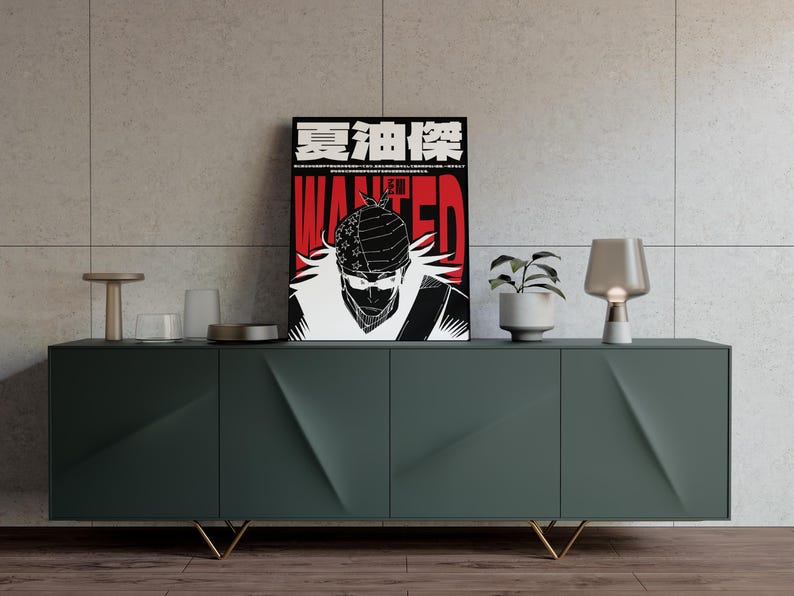 Geto Suguru Jujutsu Kaisen Dark Wall Decor, Anime Poster, Jjk Room ...