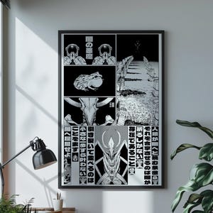 Darkness Devil Poster, Chainsaw Man Poster, Manga Poster, Anime Poster, Gifts for Him, Otaku Gifts, Gifts for her, Wall Decor, Weeb Gifts