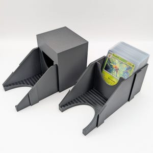 Modulaire MTG-kaarthouder met verwijderbaar deksel | Aansluitbare Draw & Disard-organizer voor Magic: The Gathering