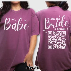 Custom Bachelorette Shirts Buy The Bride a Drink Personalized Bride Shirt Bachelorette Party Shirt Bach Club Bachelorette Gift Bach Comfort
