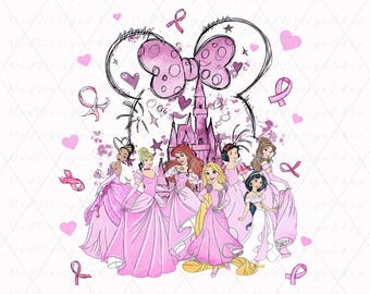 Roze aquarel prinsessen png, retro prinses png, retro kleurrijk kasteel png, muisoor kasteel png, gezinsvakantie, sublimatie ontwerp png