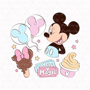 Mickey Magical Snacks PNG, Happiest Place On Earth Svg, Magical Castle Svg, Mouse Castle Png, Family Vacation, Magical Kingdom Svg