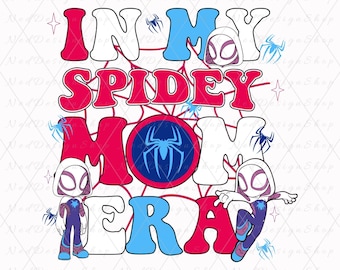 À l'époque de ma maman Spidey Png, À l'époque de ma mère, Spidey Png, Spidermom Png, Spiderman Png Digital Instant Download, Super-héros Png et fichier Svg
