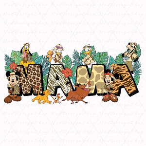 Mouse and Friends Mama Png, Mouse Mom Png, Mama Png, Mom Png, Mother's Day Png, Mama Cartoon Movie Png, Retro Mama Png, Mom Shirt Png