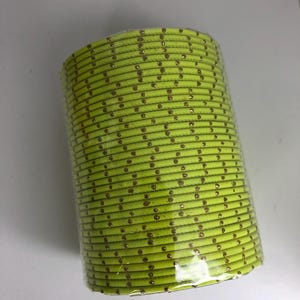 Green Bangles Set with Golden Dots Premium Quality