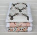 Baby burp cloth - Newborn baby girl burp cloth - newborn baby gift - Baby Shower gift - 3 pk burp cloths - Baby Gift - Cotton Burp Cloths 