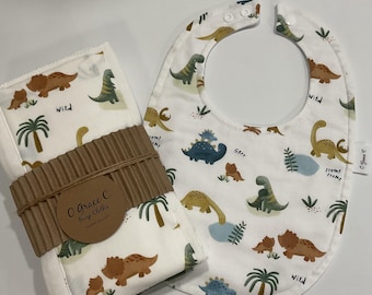 Burp Cloth, 3pk burp cloth, Shower Gift, Baby Boy, Matching Bib