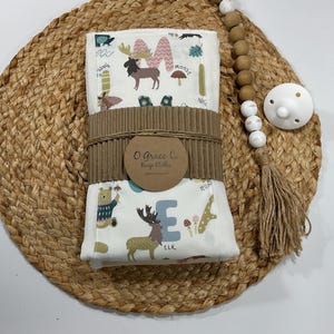 3 pk burp cloths - baby gift - newborn gift - baby shower gift