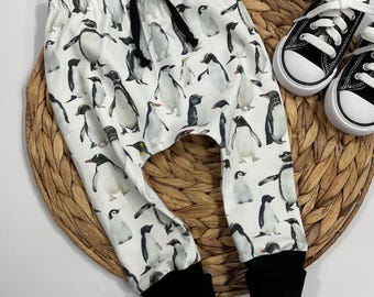 Baby joggers - Baby Leggings- toddler Pants  Baby clothes - Unisex baby gift -