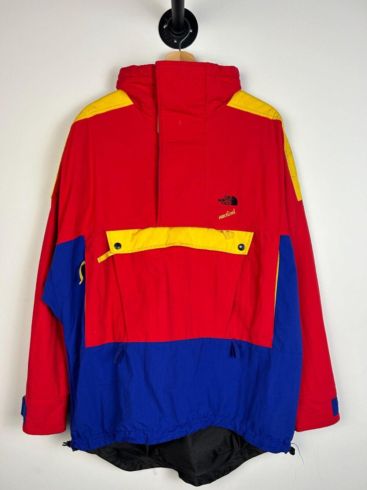 ジャケット・アウター 80s The North Face Half Zip Gore-Tex The North Face Goretex Jacket Hoodie Windbreaker Zip Red