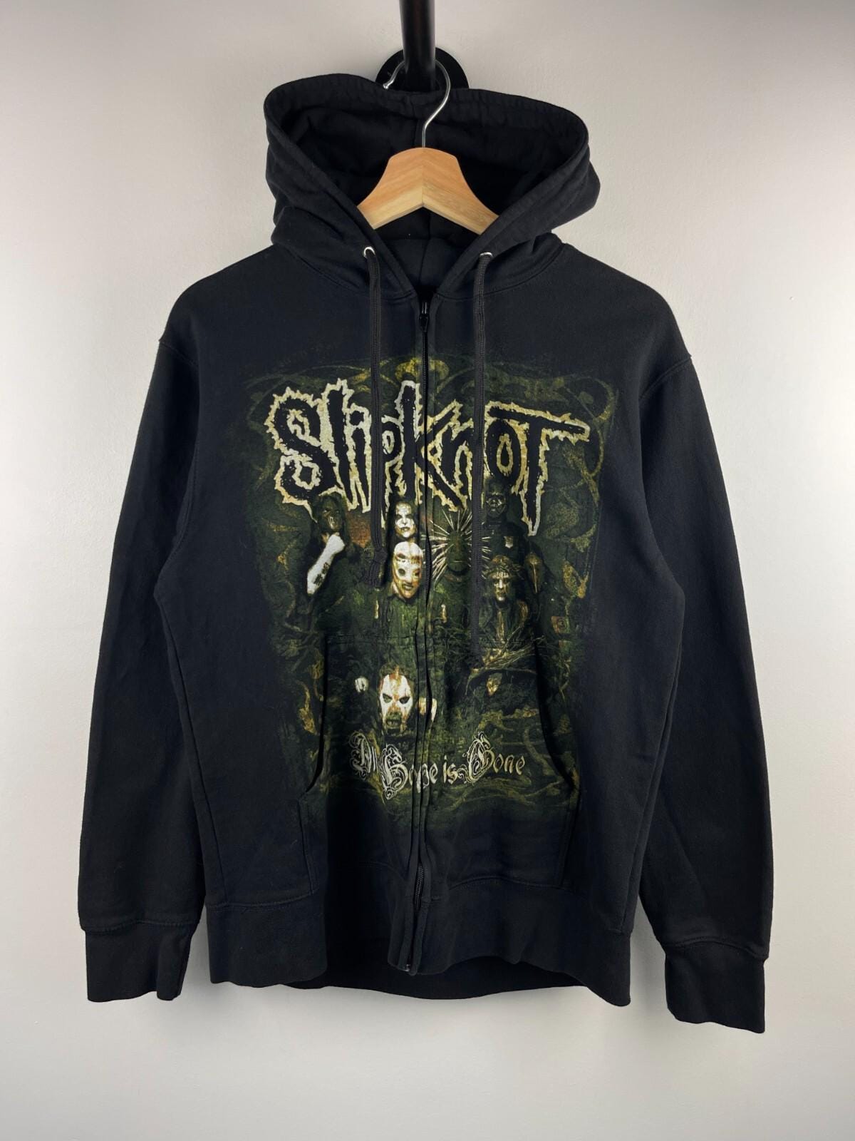 Vintage Slipknot All Hope is Gone Black Zip up Hoodie Size M - Etsy
