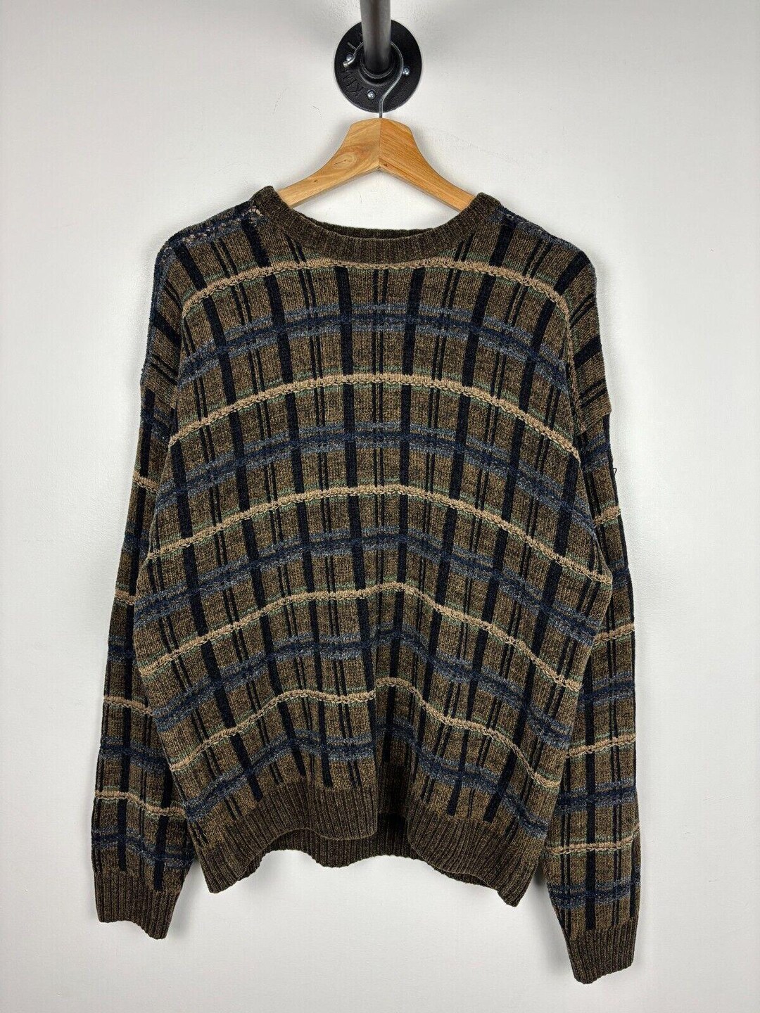 Dockers Pattern Vintage Dockers Earth Tone Pattern Knit Sweater Size M - Etsy