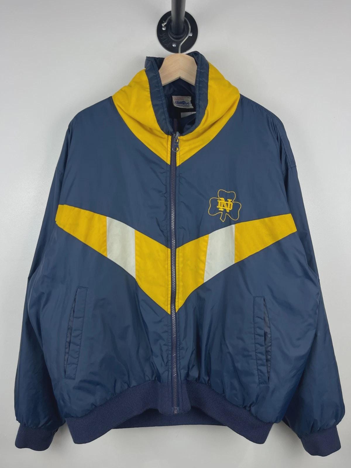 ノートルダム大学 ダウンジャケット ファイティン'アイリッシュ Notre dame jacket - Etsy 日本