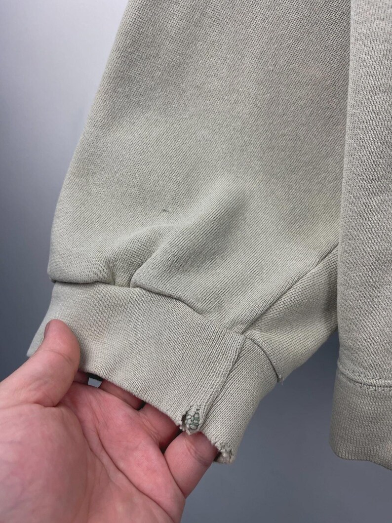 Vintage 90s Nike Middle Swoosh Pistachio Hoodie Size XXL image 9