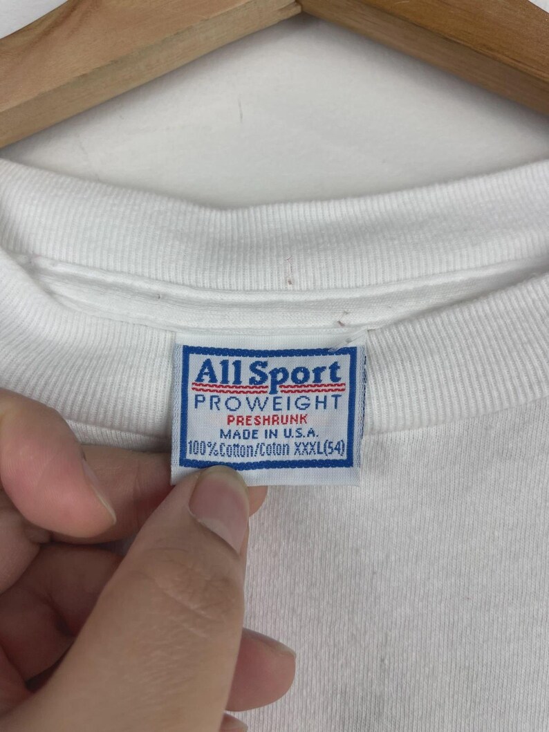 Vintage 90s NHRA Plasti Dip Racing White Tee Size 3XL image 6