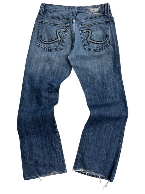 70,80’s デニムバナー DENIM HEADQUARTERS Sandie Wide Leg Denim Pants | GUESS Factory