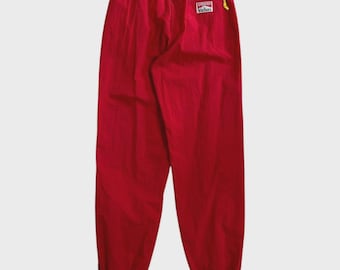 Pantalones Marlboro Adventure Team Red Splash vintage de los años 90, talla L
