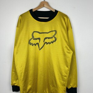 90’s FOX RACING 2way gimmick teck Y2K US Vintage Racing Red Bull Fox Full Zip Big Logo Y2K 90's Super