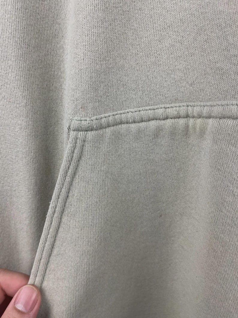 Vintage 90s Nike Middle Swoosh Pistachio Hoodie Size XXL image 7