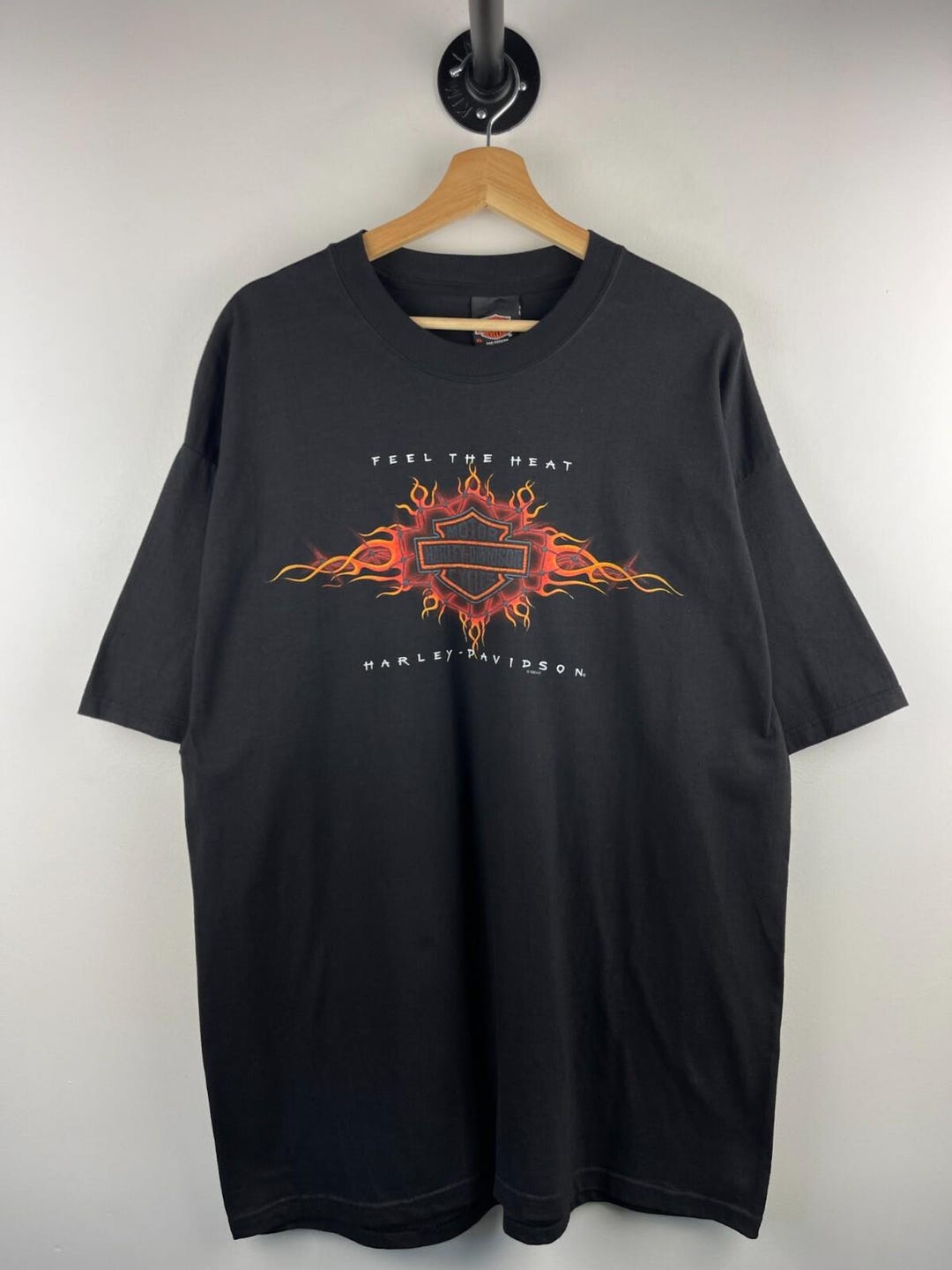 【Harley Davidson】90s USA製 FEEL THE HEAT Harley Davidson】90s USA製 FEEL THE HEAT Vintage HARLEY