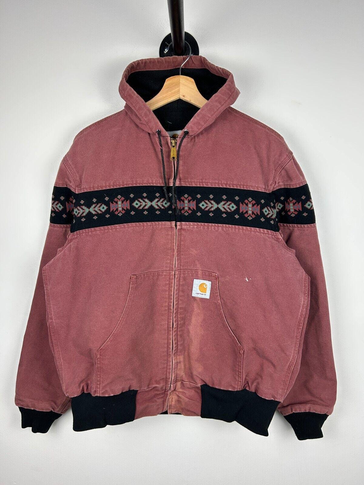Carhartt Jacket Aztec - Etsy Carhartt Jacket Aztec - Etsy