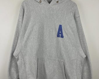 Vintage Camber Faded Blue Thermal Zip up Hoodie L - Etsy
