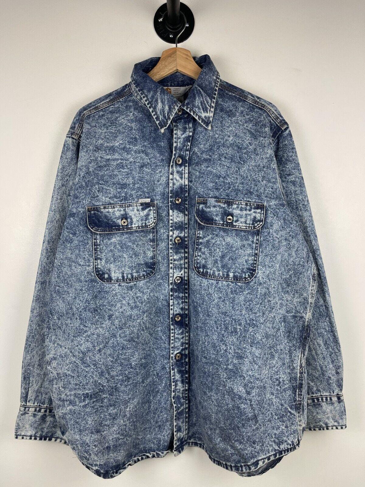 Carhartt WIP メイナードシャツ Acid Wash М - メルカリ