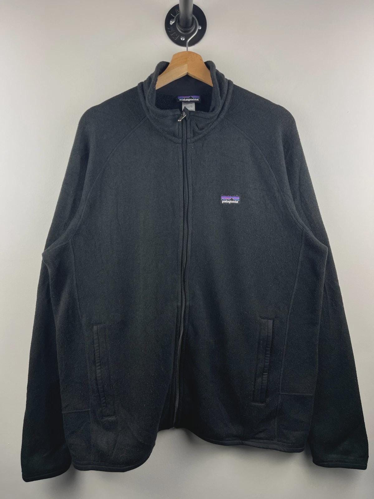 Pull vintage Patagonia en polaire à demi-fermeture éclair fabriqué aux États -Unis - Canada