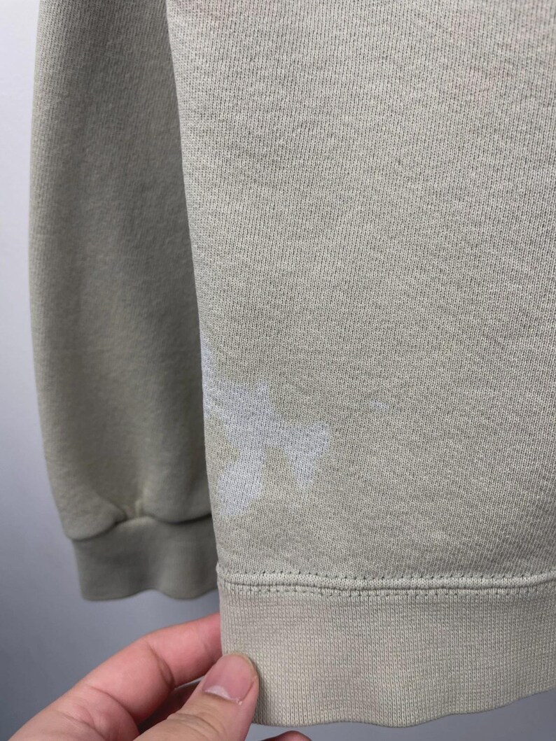 Vintage 90s Nike Middle Swoosh Pistachio Hoodie Size XXL image 4