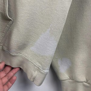 Vintage 90s Nike Middle Swoosh Pistachio Hoodie Size XXL image 5