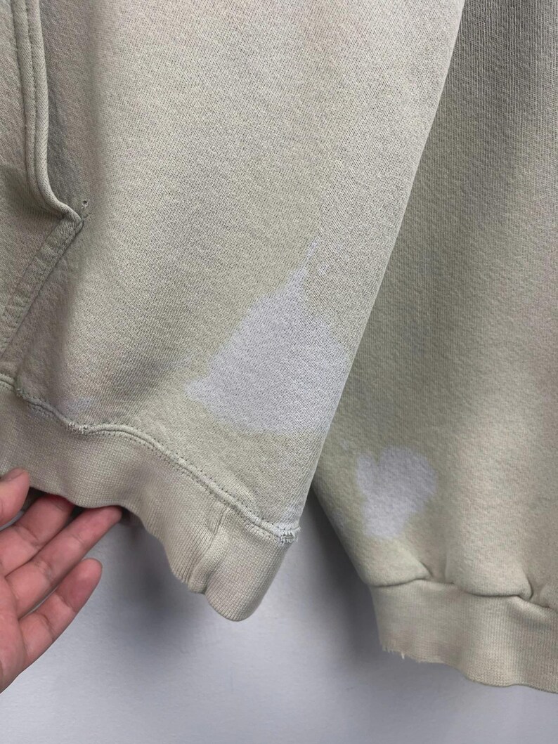 Vintage 90s Nike Middle Swoosh Pistachio Hoodie Size XXL image 5