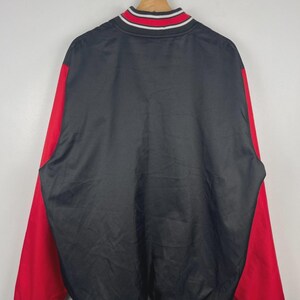 Vintage NFL Kansas City Chiefs Black & Red Varsity Jacket Size XL image 2