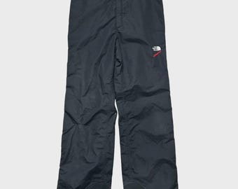 Pantalones de esquí negros The North Face Gore-Tex Extreme de los años 90, talla M.