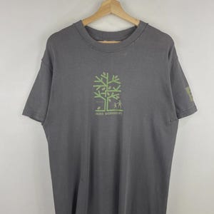 Vintage 90s Alien Workshop Skateboards Lifecycle Faded Grey Tee Size M