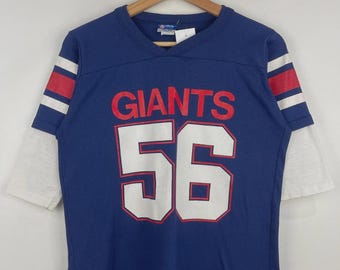 Vintage 90s NFL New York Giants Lawernce Taylor Navy Kids Football Jersey Size L