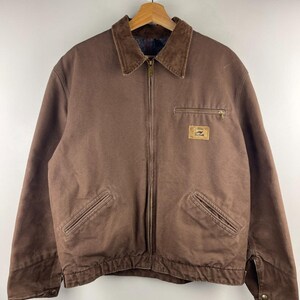 90s dunbrooke Detroit Jacket 企業 L Vintage Detroit Style Dunbrooke Work Jacket | Grailed