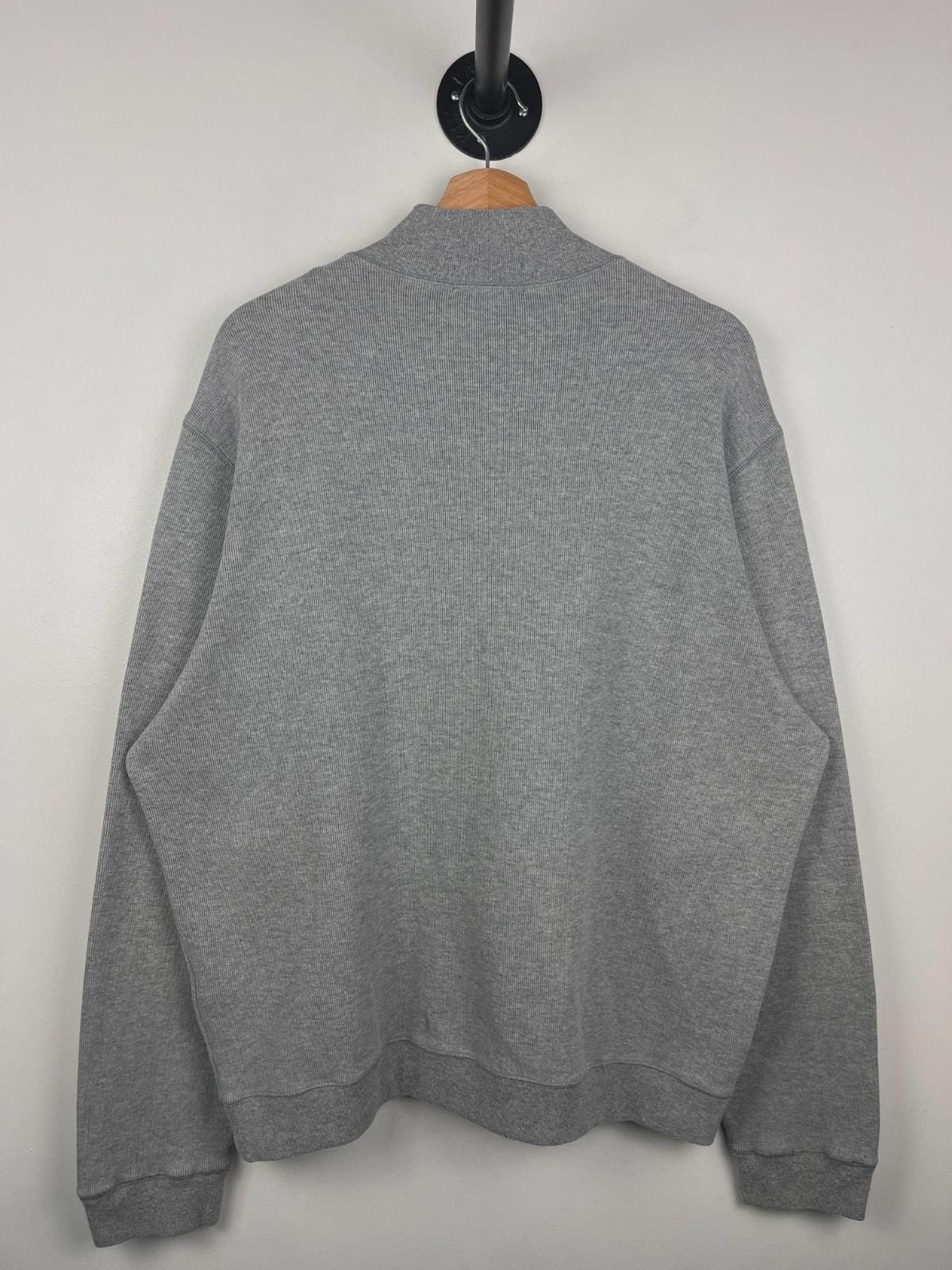 Polo Ralph Lauren Purple Label Grey Quarter Zip Sweater Size 2XL