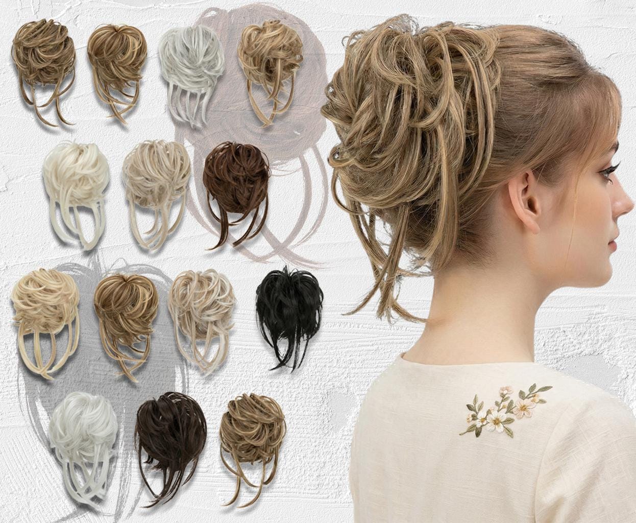 Fake hair bun - Etsy.de