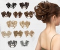 Bendable Messy Bun Wrap, Wired Updo Extension, Adjustable Synthetic Curly product logo