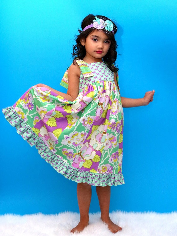 Items similar to Spring Dress Easter Dress Boutique Dress on Etsy