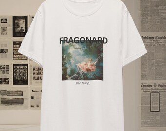 The Swing Unisex Fragonard Shirt, Rococo Art, Famous French Painter Tee, Aesthetic Art Clothing, Art History Gift, Artist Painter T-Shirt