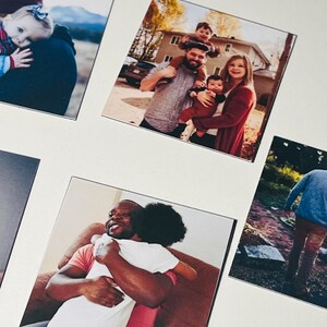 Photo Magnet Set, Photo Magnets, Square Flexible Magnets, Custom Fridge Magnets, Personalized Gift, Gift for Couples, Family Gift idea