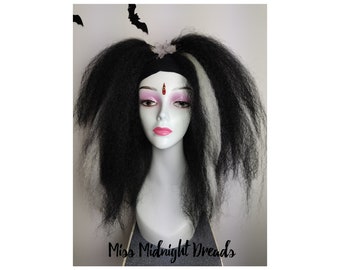 Black and blonde hair falls - listing is for a pair BB23