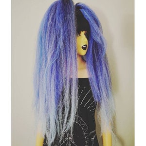 Gorgeous blue mermaid hair falls MM6