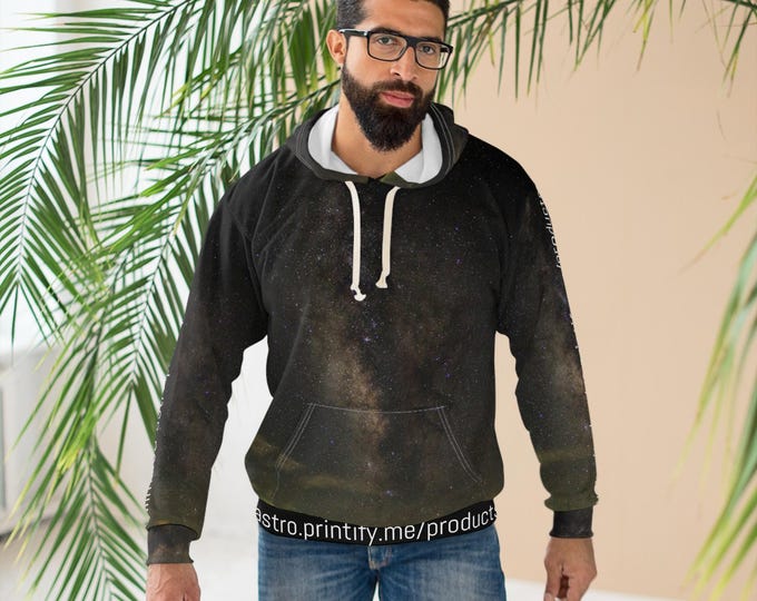 milky way Unisex Pullover Hoodie (AOP)