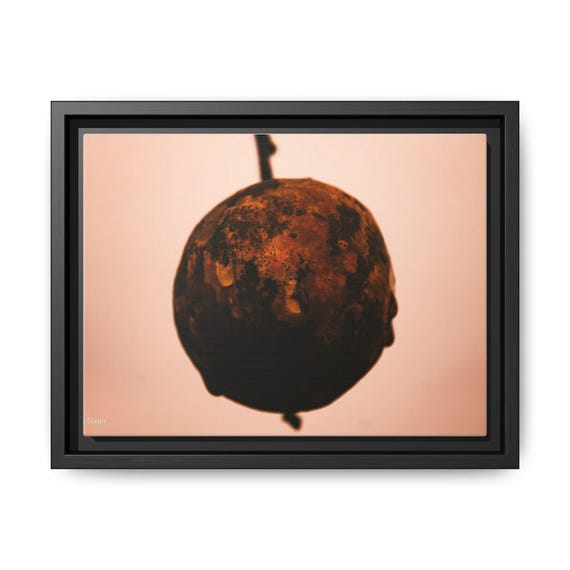 Framed Matte Canvas Art Print, Modern Decor, Abstract Wall Art, Unique Home Decor, Gift for Art Lovers, Contemporary Design